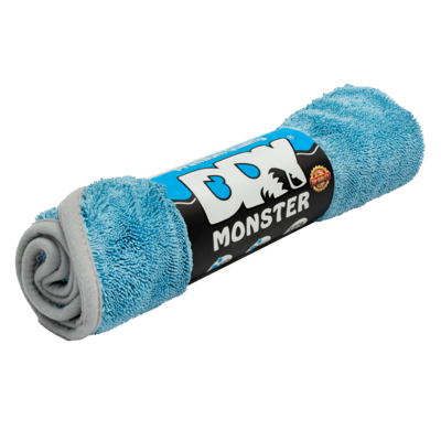 Dry Monster Towel полотенце для сушки, голубое 50x60см 560гр/м