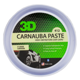 3D Воск карнаубы с усилением блеска и глубины цвета Carnauba Paste Wax Paste 327г