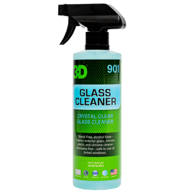 3D Очиститель на спиртовой основе для стекол Glass Cleaner 0.48л