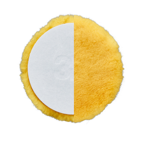 3D Полировальный круг из шерсти ягненка Yellow X-Cut Lamb Wool Pad 203мм