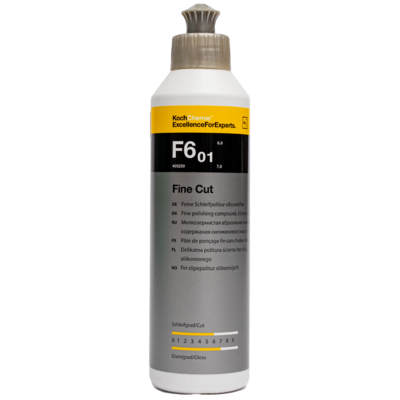 Koch Chemie Fine Cut F6.01 - Мелкозернистая абразивная политура 250мл