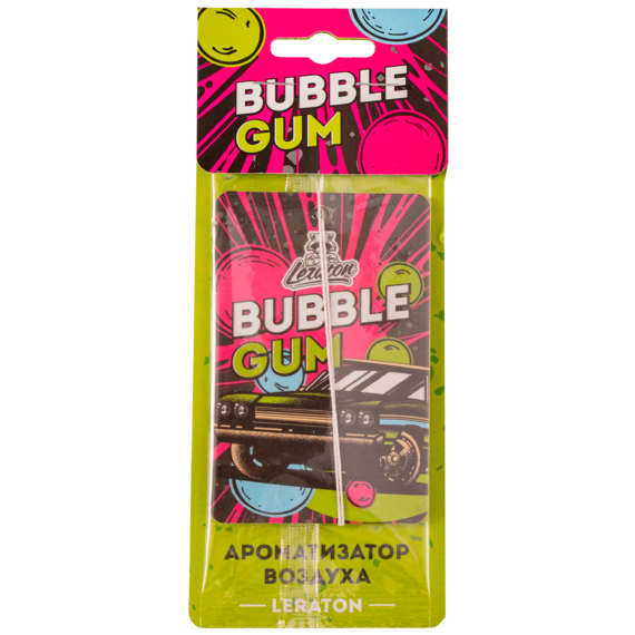 Ароматизатор подвесной LERATON BUBBLE GUM