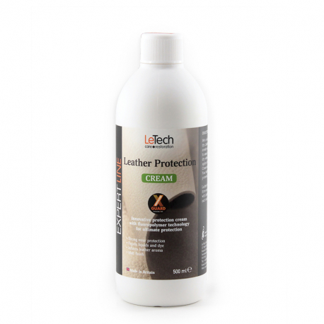 Letech Защитный крем для кожи X-GUARD (Leather Protection Cream X-GUARD PROTECTED) EXPERT LINE 500мл