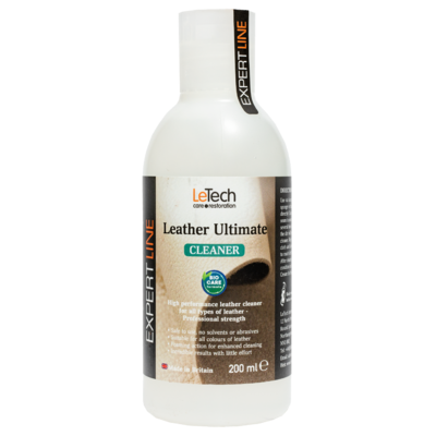 Letech средство для чистки кожи (Leather Ultimate Cleaner BIOCARE FORMULA) EXPERT LINE 200мл