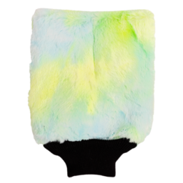 PURESTAR Color-Pop wash mitt (20x25cm) плюшевая мягкая рукавица для мойки, зеленая