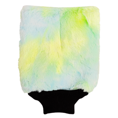 PURESTAR Color-Pop wash mitt (20x25cm) плюшевая мягкая рукавица для мойки, зеленая