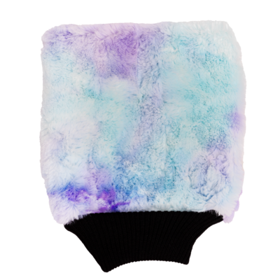 PURESTAR Color-Pop wash mitt (20x25cm) плюшевая мягкая рукавица для мойки, пурпурная