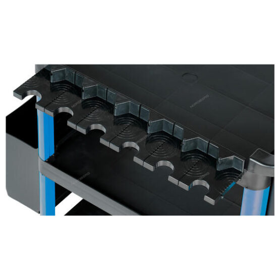 Тележка инструментальная с пластиковыми полками синяя (состоит из 2 коробок) T3B NORDBERG