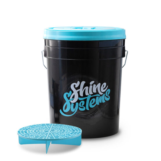Shine Systems Bucket Set  - ведро для мойки автомобиля c крышкой и сепаратором, 20 л