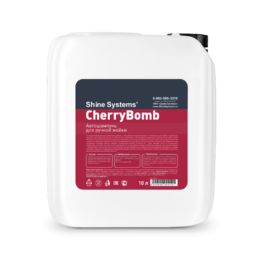 Shine Systems CherryBomb Shampoo - Автошампунь для ручной мойки, 10 л