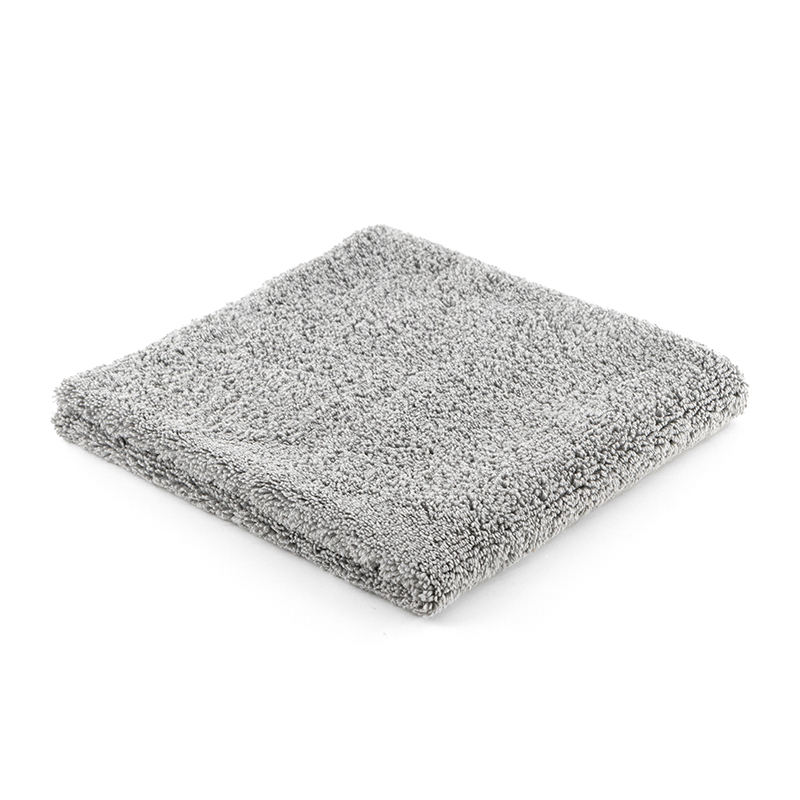Shine Systems Edgeless Towel Gray – Универсальная микрофибра без оверлока 40*40см, 400гр/м2, серая