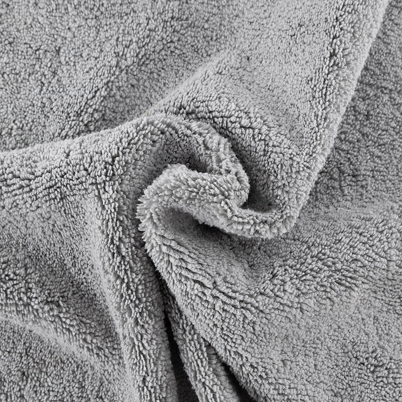 Shine Systems Edgeless Towel Gray – Универсальная микрофибра без оверлока 40*40см, 400гр/м2, серая