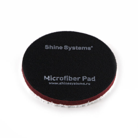 Shine Systems Microfiber Pad - полировальный круг из микрофибры, 130 мм