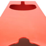 Shine Systems Держатель полировальных машинок, настенный, пластик, красный 60*25,5*9,5см