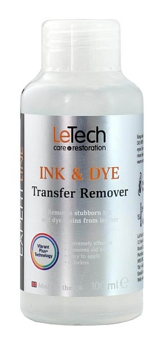 LeTech Средство для удаления чернил с кожи (Leather Ink and Dye Transfer Remover) 100мл