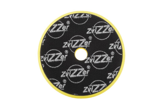 140/25/125 - ZviZZer TRAPEZ - ЖЕЛТЫЙ мягкий (антиголограмный) полировальный круг [soft]