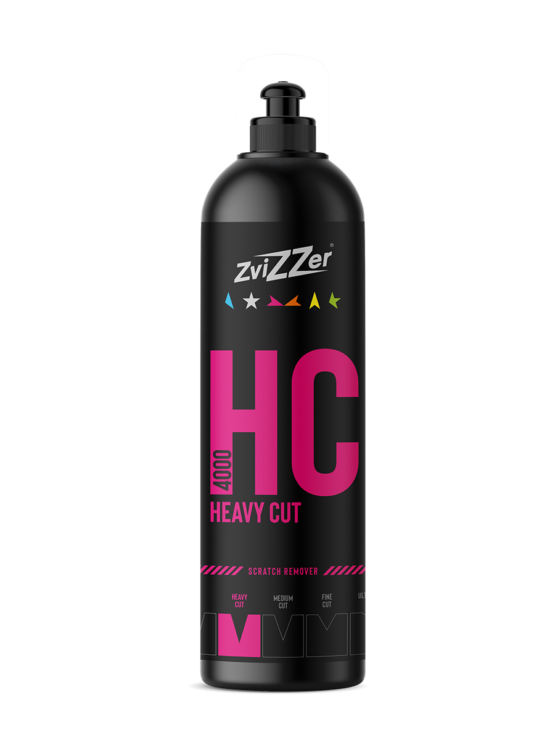 HC 4000 Heavy Cut Полировальная паста ZviZZer абразивная, 250ml