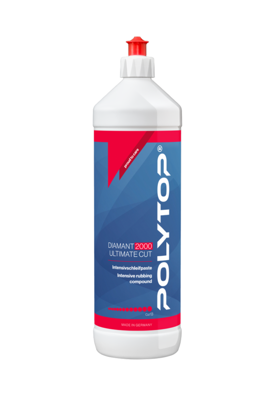 POLYTOP Diamant 2000 Ultimate Cut - Высокоабразивная полировальная паста (P1000), 250ml