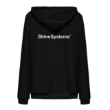 Shine Systems Толстовка черная с логотипом на молнии размер М
