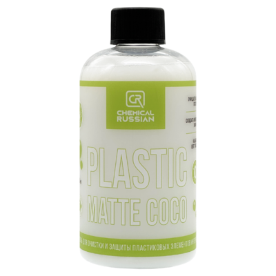 CR Plastic Matte COCO - полироль для очистки и защиты пластиковых элементов интерьера, 500 мл