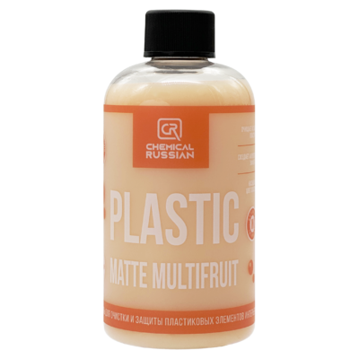 CR Plastic Matte Multifruit - полироль для очистки и защиты пласт. элементов интерьера, 500 мл