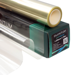 QUANTUM ANTISKOL - Защитная ПЭТ пленка для стекла (1220ммх30м)