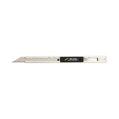 OLFA Нож для графических работ, корпус из нержавеющей стали, 9мм OL-SAC-1