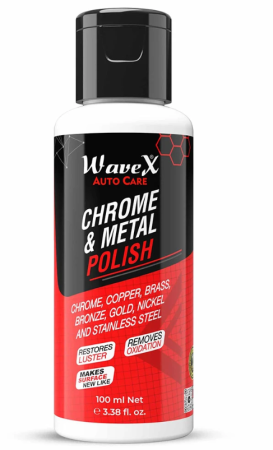 WaveX Полироль для металла и хрома Chrome & Metal Polish, 100g