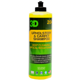 3D Шампунь для ковров, сидений, велюра и обивки Upholstery and Carpet Shampoo 0,48л