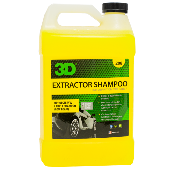 3D Шампунь для обивки и ковров (низкопенный) Extractor Shampoo 3,785л