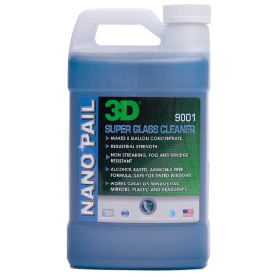 3D Очиститель стекол на спиртовой основе (концентрат) Super Glass Cleaner 1,786л