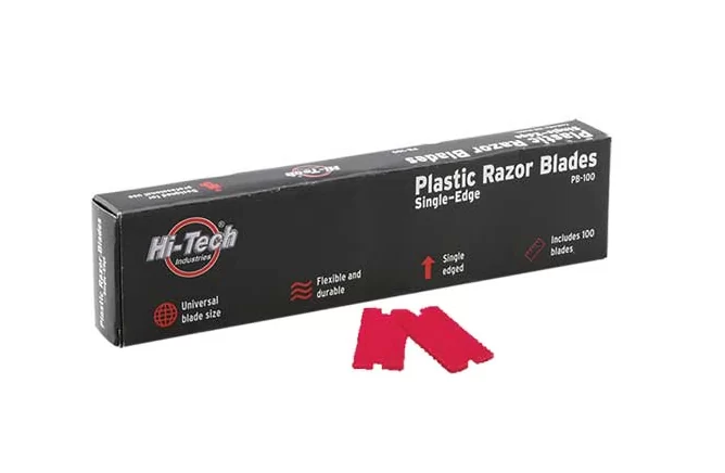 Пластиковый скребок HTI Plastic Razor Blades 100шт