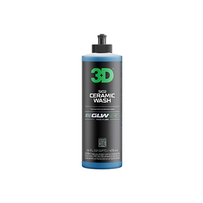 3D GLW SiO2 Ceramic Wash шампунь с гидрофобными полимерами, 473мл