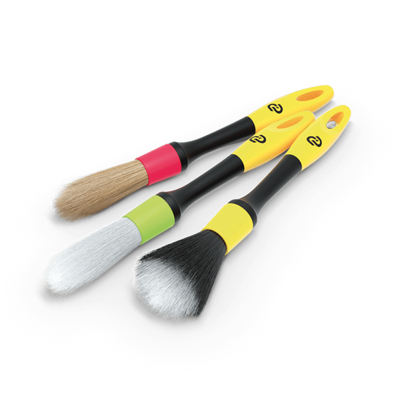 AuTech Набор для очистки салона автомобиля Interior Brush Set (3 шт)