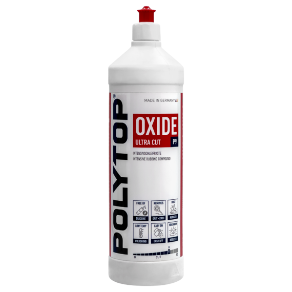 POLYTOP Oxide Ultra Cut P9 - Одношаговая полировальная паста (P2000), 1L