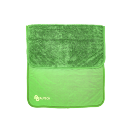 AuTech MAGIC DRY Микрофибровое полотенце 50*80 см,зелёное, 600гр/м2 для сушки авто