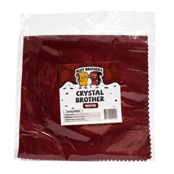 Микрофибра для стекол и зеркал BUFF BROTHERS CRYSTAL BROTHER 40×40