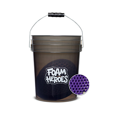Foam Heroes Detailing Bucket ведро с сепаратором для детейлинг мойки, 20л