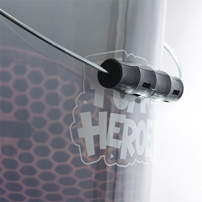 Foam Heroes Detailing Bucket ведро с сепаратором для детейлинг мойки, 20л