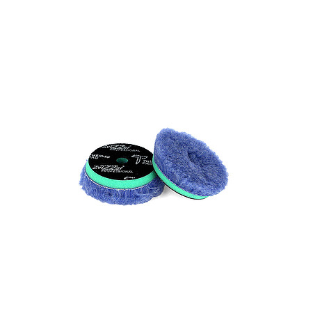 90/25 - ZVIZZER THERMO NANO WOOL - Меховой круг для роторной машинки на жестком поролоне 76мм